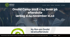 Desktop Screenshot of onsild.dk